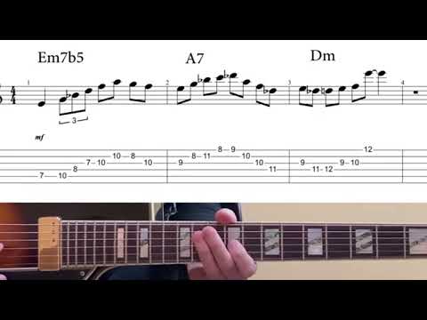 Minor 2-5-1 Jazz Exercises In Dm