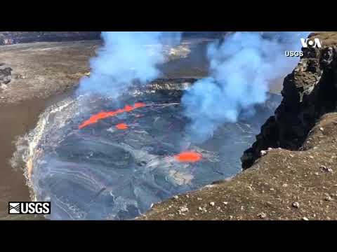 Volcano eruption Hawaii/ Vulkan Ausbruch Hawaii