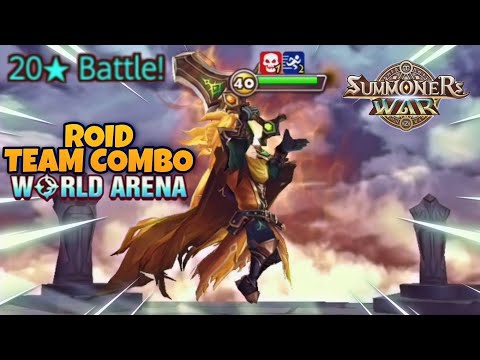 Roid Team Combo in World Arena - Summoners War
