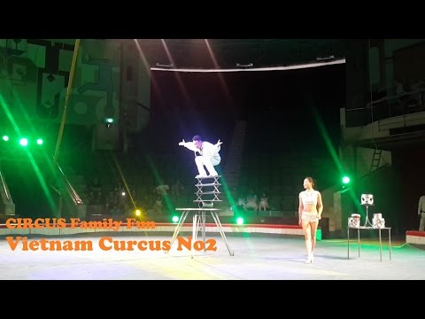 CIRCUS Family Fun for Kids Ringling Bros | Vietnam Curcus No2 Barnum Bailey By HT BabyTV Video