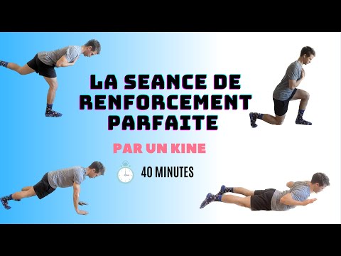 The perfect Strengthening session (KINE) Full body abs back glutes quadriceps proprioception ..