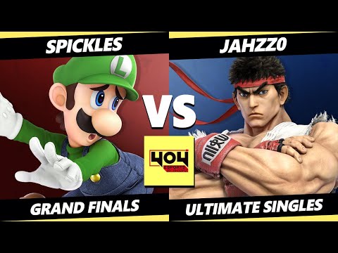 4o4 Weekly 29 GRAND FINALS - Spickles (Luigi) Vs. Jahzz0 (Ryu) Smash Ultimate - SSBU