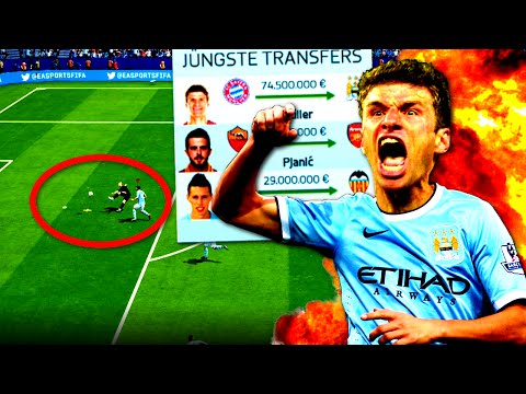 FIFA 16 : TRANSFERWAHNSINN ! MÜLLER ZU MANCITY - UNFASSBARES GEGENTOR - KARRIERE mit 1860 #05
