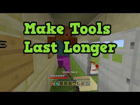 Insane Minecraft Hack! Increase Weapon & Tool Durability - Must Watch!