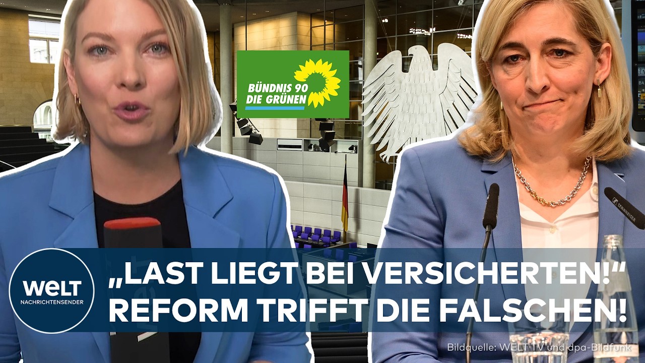 STREIT UM KASSEN-REFORM: Grüne warnen vor Ungleichgewicht! Scharfe Kritik an Warkens Sparplan