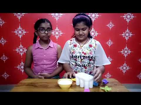Ice-cream making by Kiranmayee nd Akshara