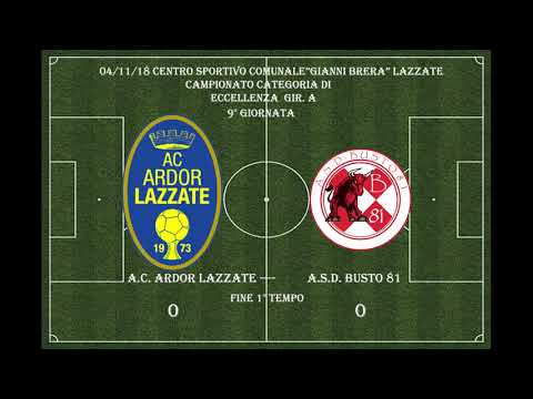 04-11-18 Highlights A.C.Ardor Lazzate  - A.S.D. Busto 81. 0 - 1
