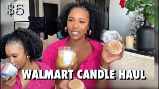 WALMART CANDLE HAUL | Your Home Will Smell Good All Day | Romanticize Your Home