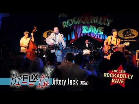 'I Can't Dance' Jittery Jack w/ Miss Amy (Live at the 18th Rockabilly Rave) BOPFLIX