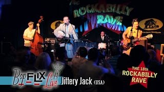 'I Can't Dance' Jittery Jack w/ Miss Amy (Live at the 18th Rockabilly Rave) BOPFLIX