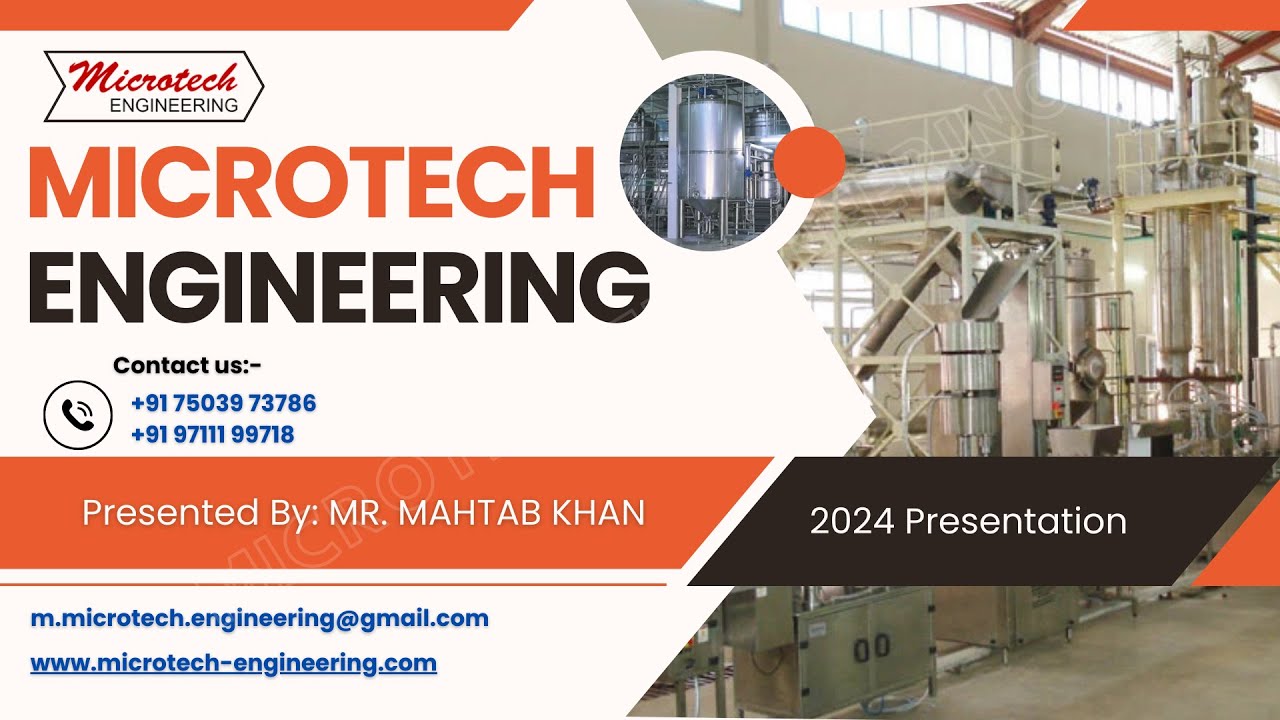 MICROTECH ENGINEERING INTRODUCTION