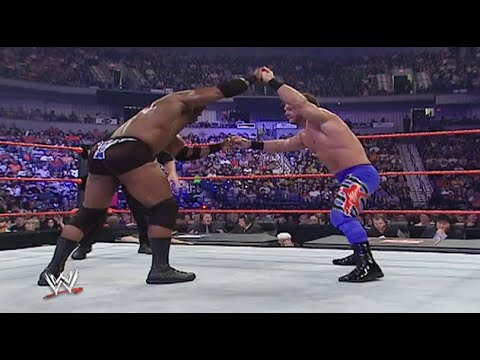 Chris Benoit vs Bobby Lashley Raw June 11, 2007 part 1