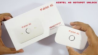 Unlock Airtel 4G Hotspot Paid Service Remotely