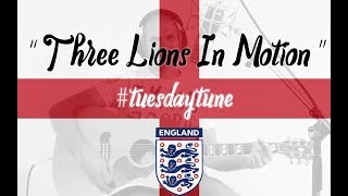 Three Lions in Motion | World Cup #tuesdaytune! England football song mashup (with lyrics)