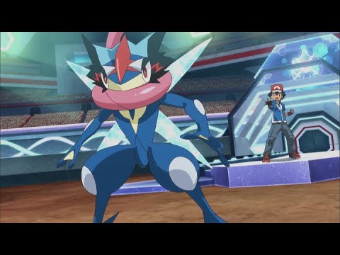 ¡El poder de Greninja Ash! | Serie Pokémon XYZ | Clip oficial