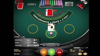 *MADE $100 IN BLACKJACK * PLAYOLG ONLINE *