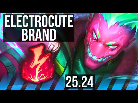 BRAND vs SYLAS (MID) | Electrocute | KR Master | 25.24