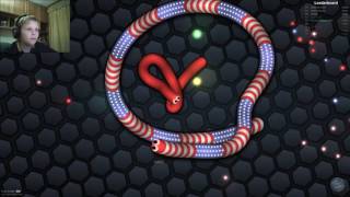 slither.io невезучая игра для меня!
