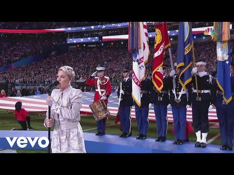 P!NK - Super Bowl LII National Anthem performance