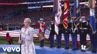 P!nk - Super Bowl LII National Anthem performance