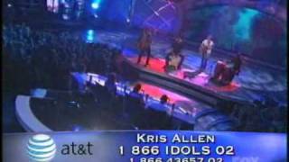 Kris Allen She Works Hard For Her Money Performances American Idol
