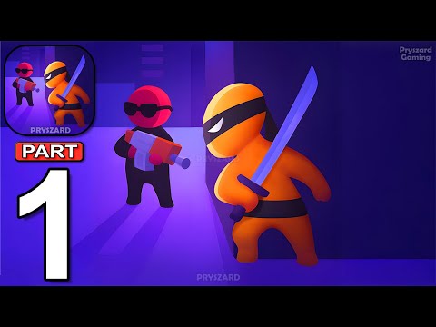 Stealth Master - Gameplay Walkthrough Part 1 Become A Stealth Master Assassin Ninja (iOS, Android)