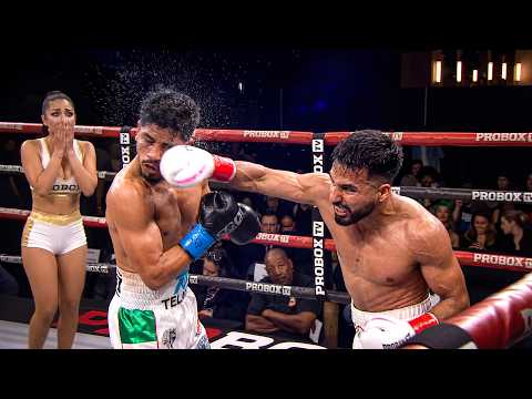 Brutal Knockout! Ramón Cárdenas (MEX) vs Eric Robles (MEX) | Boxing Fight Highlight | KO