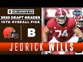 Jedrick Wills is the SAFE pick at 10th overall for the Browns | 2020 NFL Draft | CBS Sports HQ
