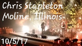Chris Stapleton "Tuesday's Gone(Lynyrd Skynyrd)/The Devil Named Music" 10/5/17 Moline