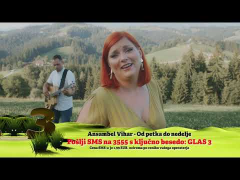 NOVI PREDLOG GOLICA NAJ: Ansambel Vihar - Od petka do nedelje