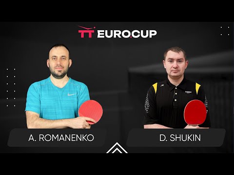 20:05 Andrii Romanenko - Dmytro Shukin 19.08.2024 TT Euro.Cup Ukraine Professional. TABLE 4