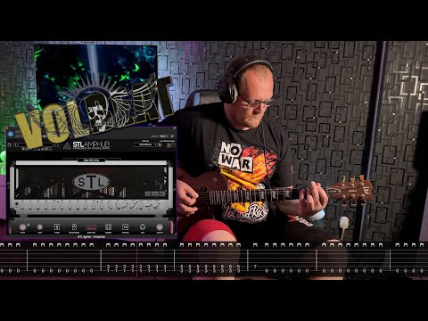 Volbeat - Temple Of Ekur | Guitar cover |  tab video - STL AmpHub Test