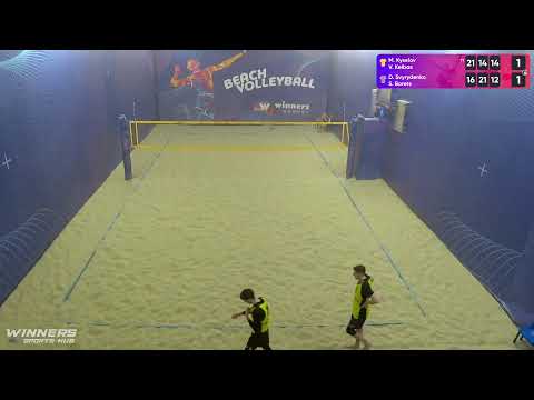 13:25 M. Kyselov / V. Kelbas - D. Svyrydenko / S. Borets 17.02.2023 | Winners Beach Volleyball