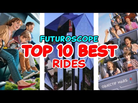 Video: Top 10 rides at Futuroscope - Chasseneuil-du-Poitou, France | 2022