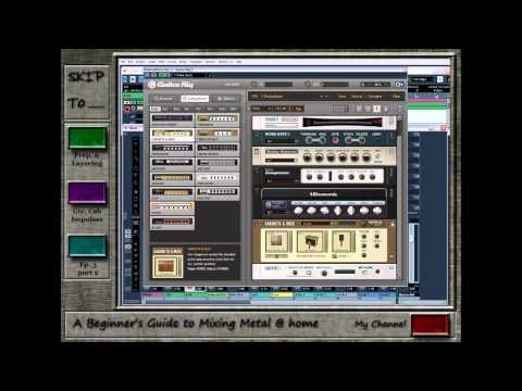 A Beginner's Guide to Mixing Metal at Home - Episode 3 pt. 1 (Guitars)