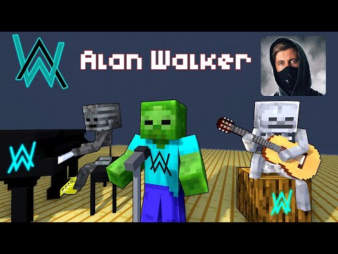 Lost Edge - Monster School: Alan Walker The Spectre - A Minecraft Music Video