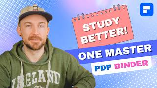 Study Hack: How to organize Study Notes (Combine, Search & Annotate PDFs Easily)