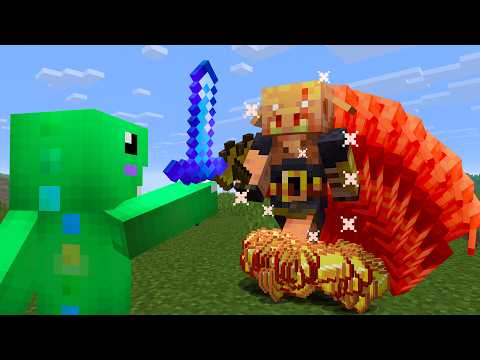 Minecraft pero los MOBS se DUPLICAN con Cada GOLPE