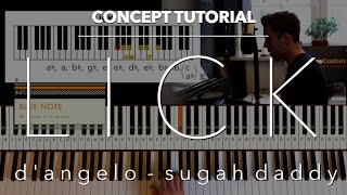 [Lick] d&quot;Angelo - Sugah Daddy | Main riff explained, deconstructed and clarified.