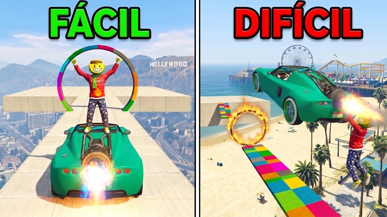 LA CARRERA ES MAS DIFICIL CADA MINUTO! LOCURA!! - GTA 5 ONLINE