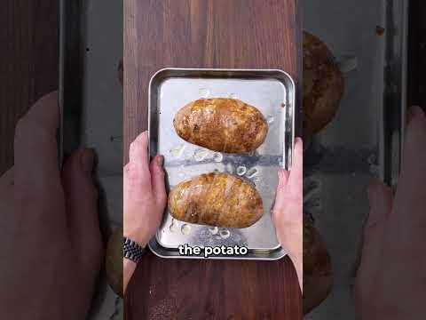 Cheddar Broccoli Twice Baked Potato