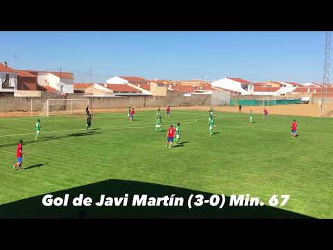 GOLES ATLETICO PUEBLONUEVO 4 - CD SANTA AMALIA 3 (J.11ª 29/10/17)
