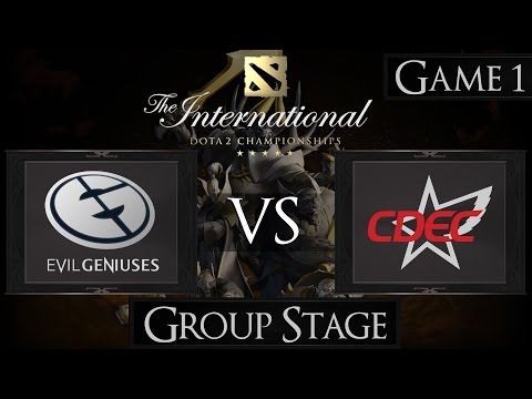 Dota 2 The International 2015 EG vs CDEC