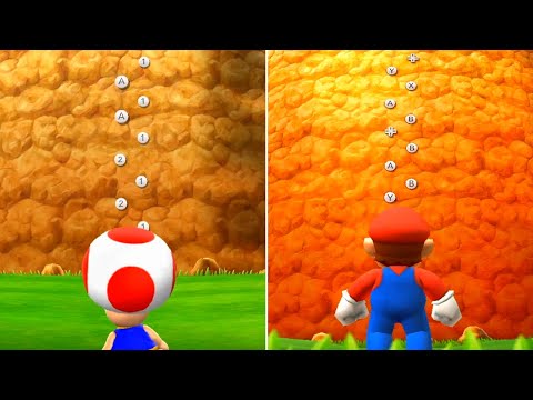 Mario Party The Top 100 vs Mario Party 9 - All Minigames Comparison