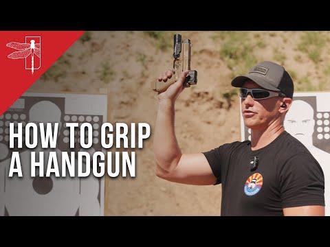 HOW TO GRIP A HANDGUN - TRAVIS HALEY