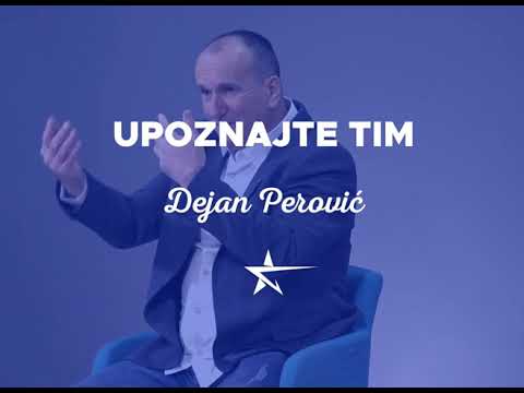 Upoznajte tim - Dejan Perović