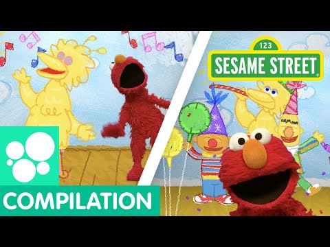 Sesame Street: Party with Elmo | Elmo's World Compilation