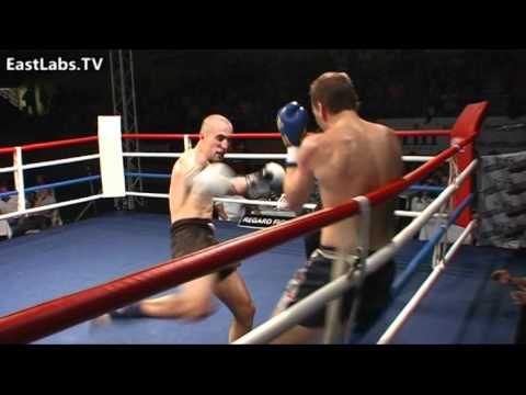 K1 Empress liga 2012, K1 71,8kg, Miroslav GOČÍK  SVK  vs Ladislav MAJERNÍK  SVK.mpg
