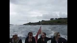 Inter island passenger ferry boat Isles of Scilly Scillies England UK