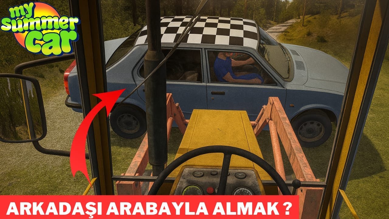 Arkadasim beni arabayla alabilirmisin dedi.#mysummercar